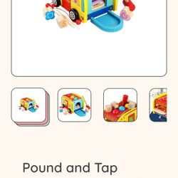 Pound And Tap School Bus Music Set