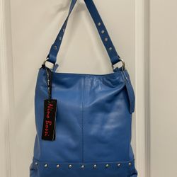 Blue Leather BagNEW!