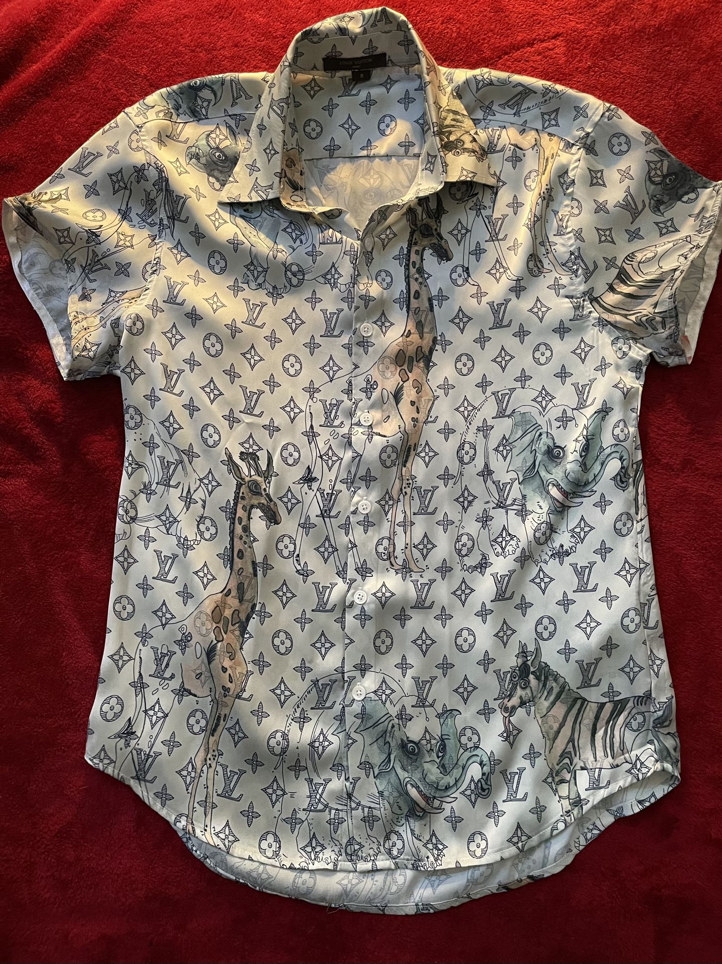 Louis Vuitton Chapman Brothers Button Up Authentic