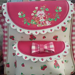 Strawberry Shortcake Backpack Purse 