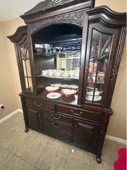 Wooden hutch