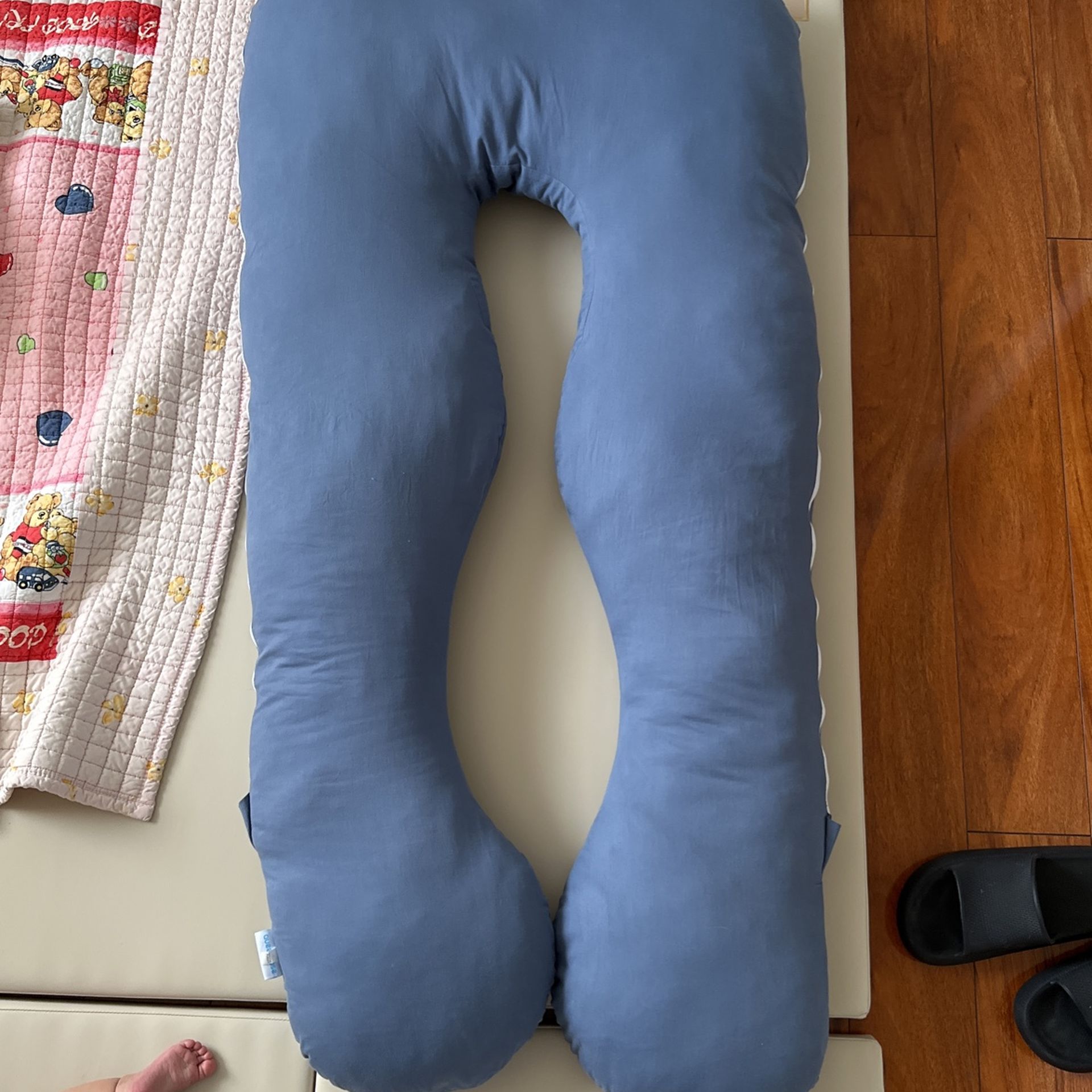 Blue Body Pillow