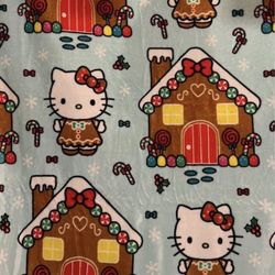 Hello Kitty Christmas Gift Blanket Brand New