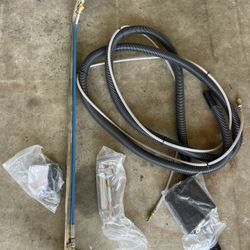 Stainless Steel Dual Jet Wand Kit