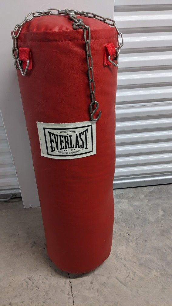 Punching Bag With Chain