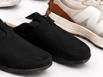 Black Slip On Clog Shoe