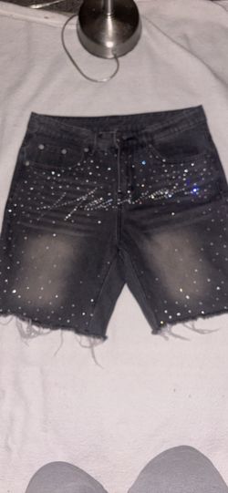 rhinestone shorts