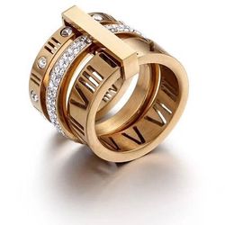 Stacked Ring for Women - Stackable Rings - Wedding Design Ring - Rings For Women - Minimalist Ring Gift - Gift for her