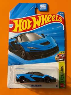 Hot Wheels McLaren W1 Ludus Blue Hypercar - Brand New 2026 Sealed
