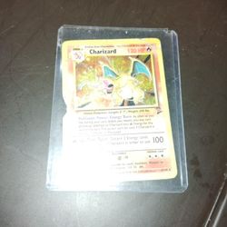 Charizard Stage 1 Card Original 