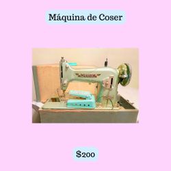 Máquina de Coser/Sewing Machine