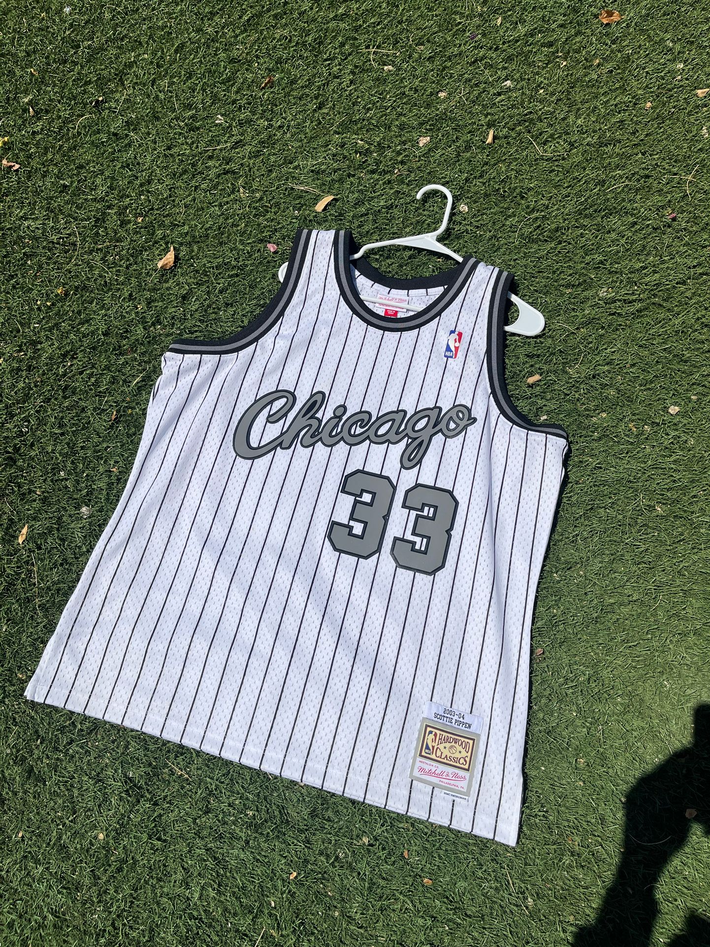 Bulls Jersey Black/White/Grey $50