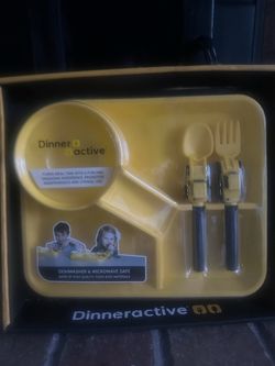Dinneractive dining set, for kids (brand new condition)
