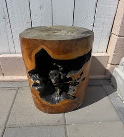 Patio seat teak