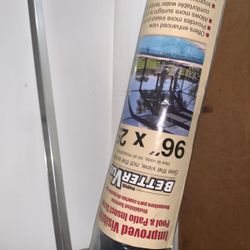 pool and patio insect screen 96” by 25’