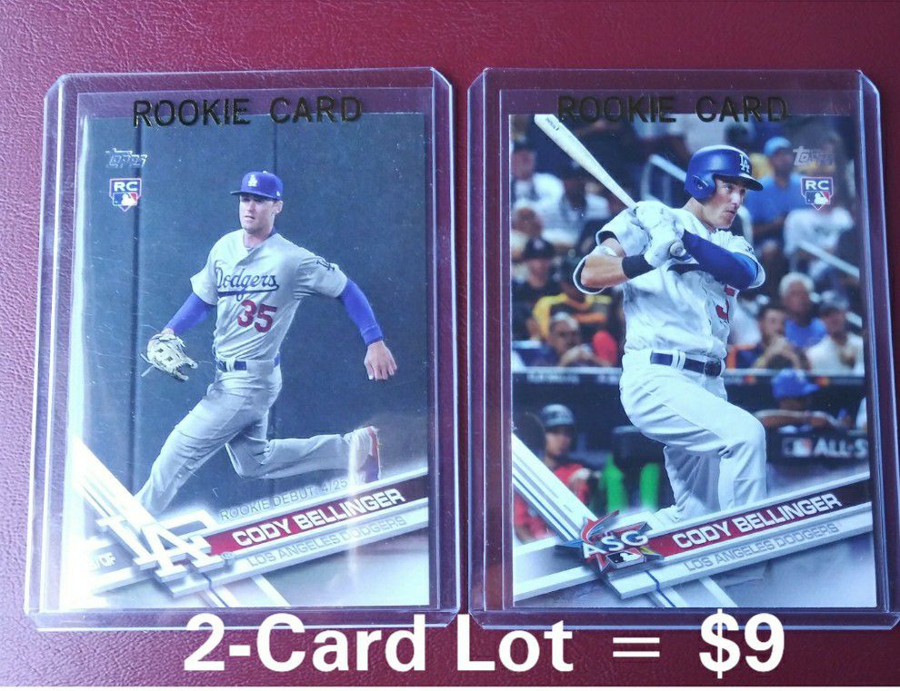 Cody Bellinger Rookie Cards - Baseball - Dodgers