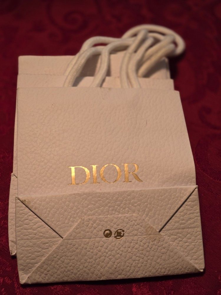 Dior Shopping Bags 