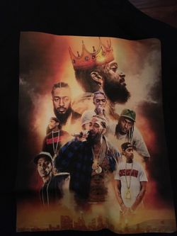 R.I.P NISPSY HUSSLE SHIRT MEDIUM