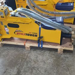 Hydraulic hammer backhoe and excavator