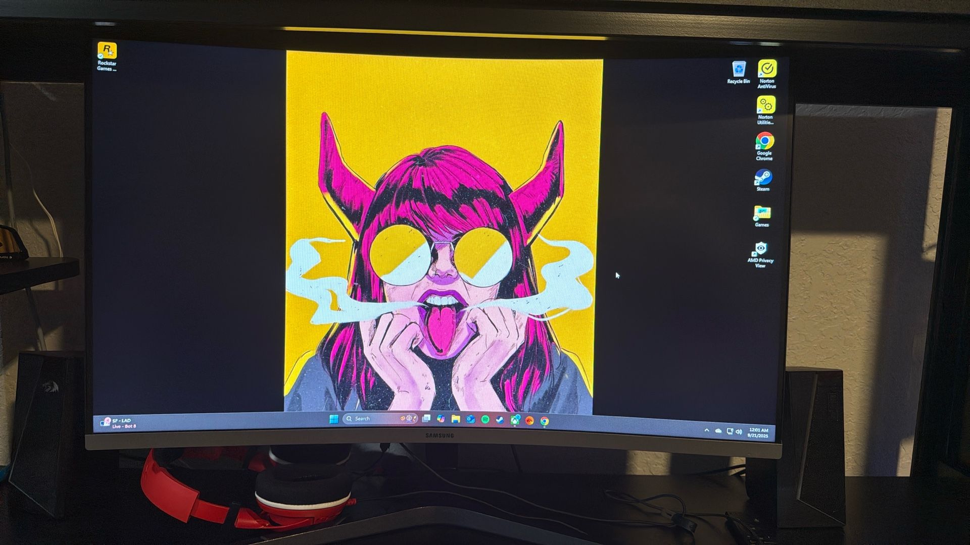 Samsung 32 Inch Curved Monitor 60Hz