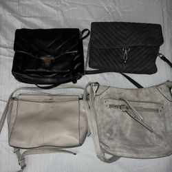 LOT of 4 NEW/ Gently Used Bags Purses Pocketbooks 