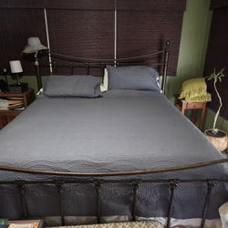 Metal King Size Bed Frame 