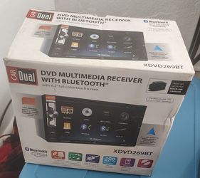 Car Multimedia Receiver With Bluetooth