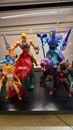 He-man Skeletor Master of The Universe Figures  and more