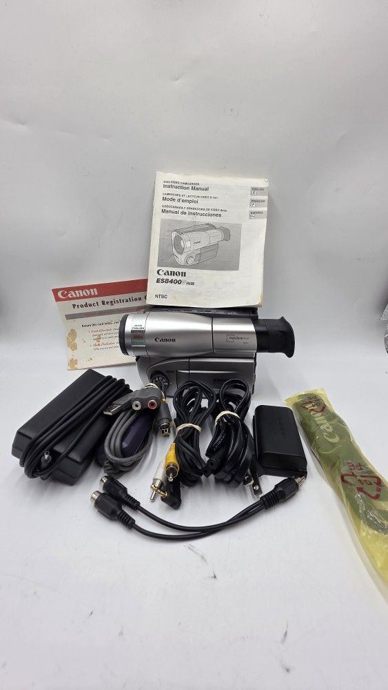 Canon ES8400 ES8400V HI8 HI 8 8mm Video8 Camcorder VCR Player Video Transfer