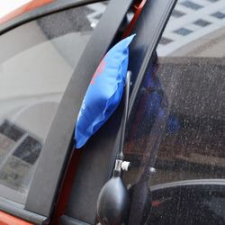 I'll open the car if you have the key inside.