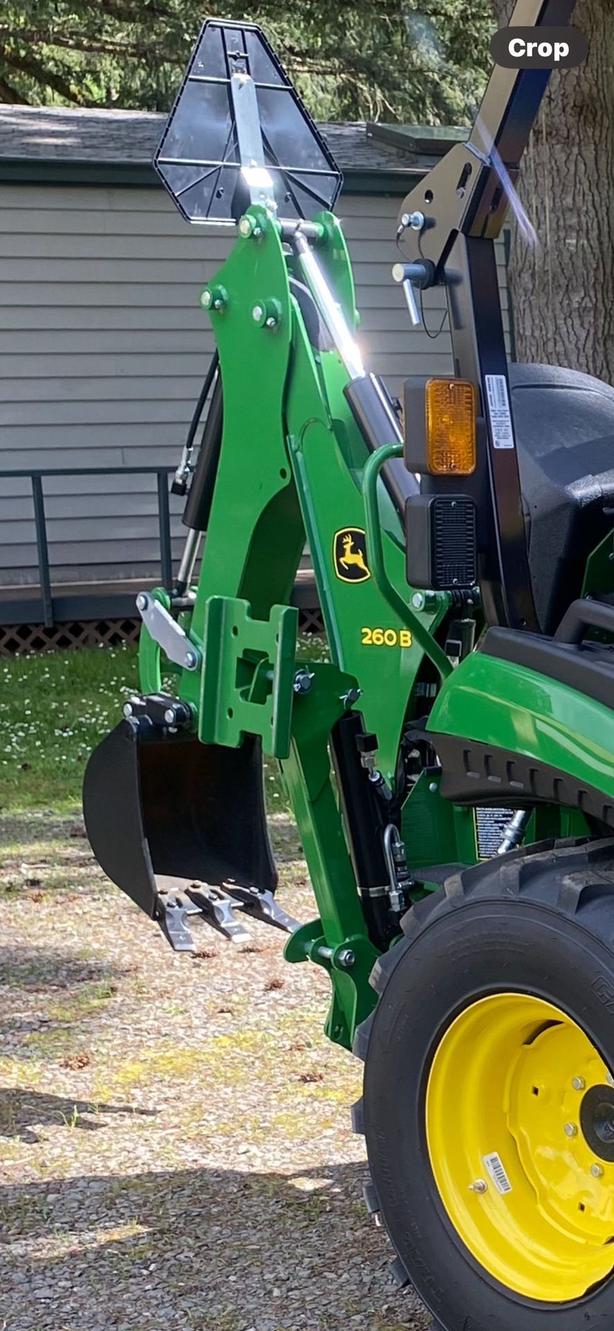 John Deere Backhoe