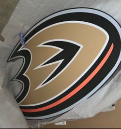 RARE, ANAHEIM DUCKS LED LIGHTED SIGN 63X35