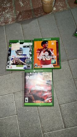 Xbox one madden 21,madden NFL ,20