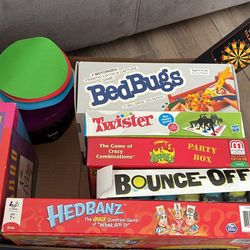 Box of 8 Family Games