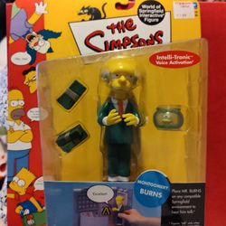 Vintage Simpsons Sealed Action Figure 