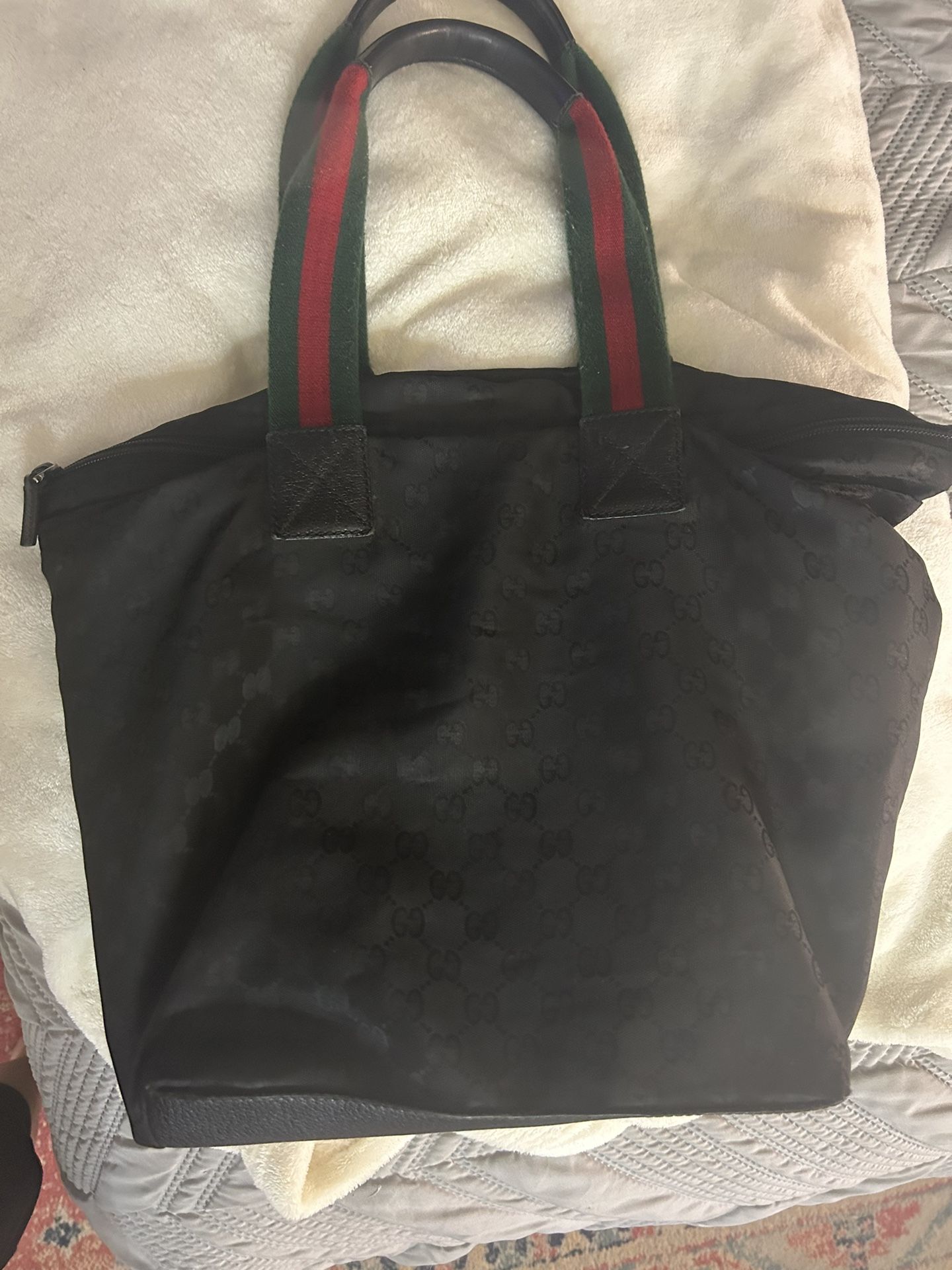 Black GG Tote Authentic