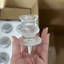 Ribbed Candlestick Holders (50 Count)