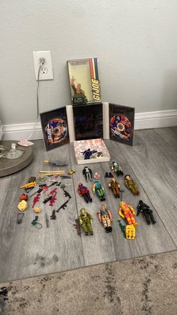 Gi joe action figures vintage 80s
