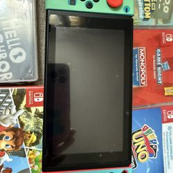 Like New Nintendo Switch W Accessories 