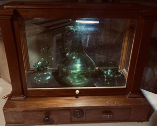 Vintage Tabletop Display Cabinet