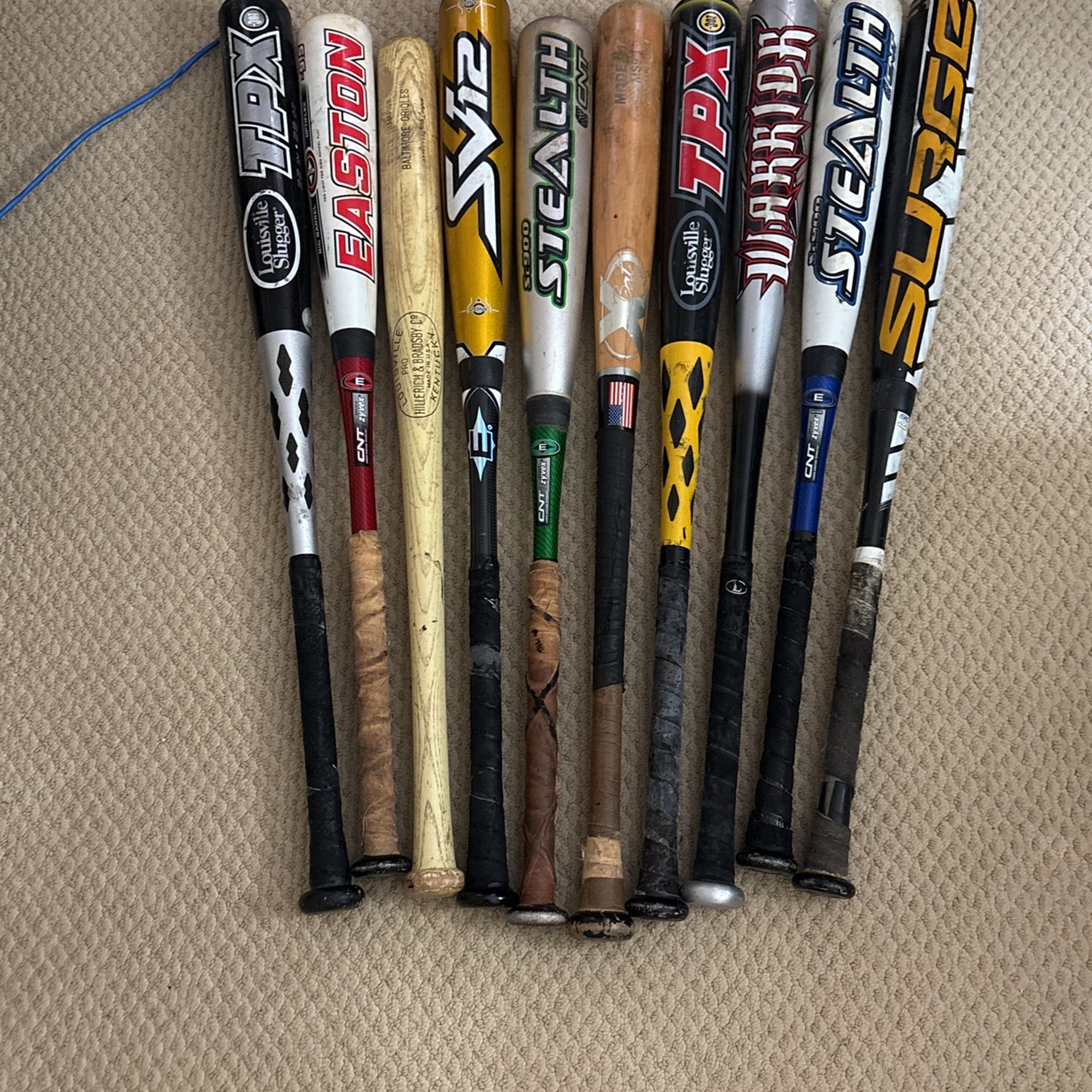 Used Baseball Bats