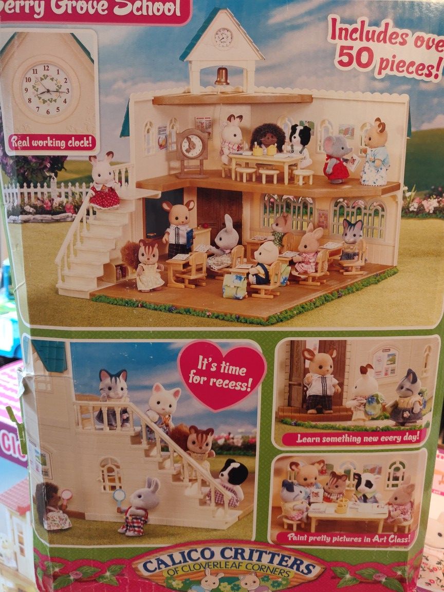 RARE CALICO CRITTERS BERRY GROVE SCHOOL for Sale in Seattle, WA OfferUp