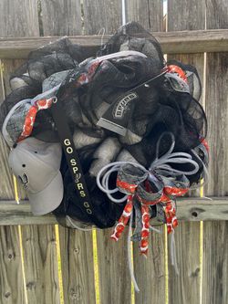 Spurs custom made wreath