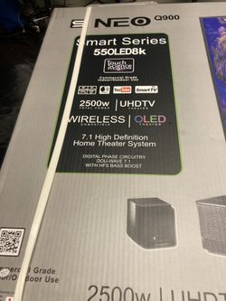 55 in Theatre touch smart Tv