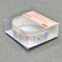 Flags Paper Sticker Ribbon