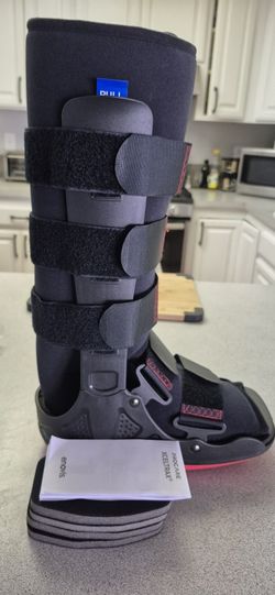 Crutches And Walker Boot