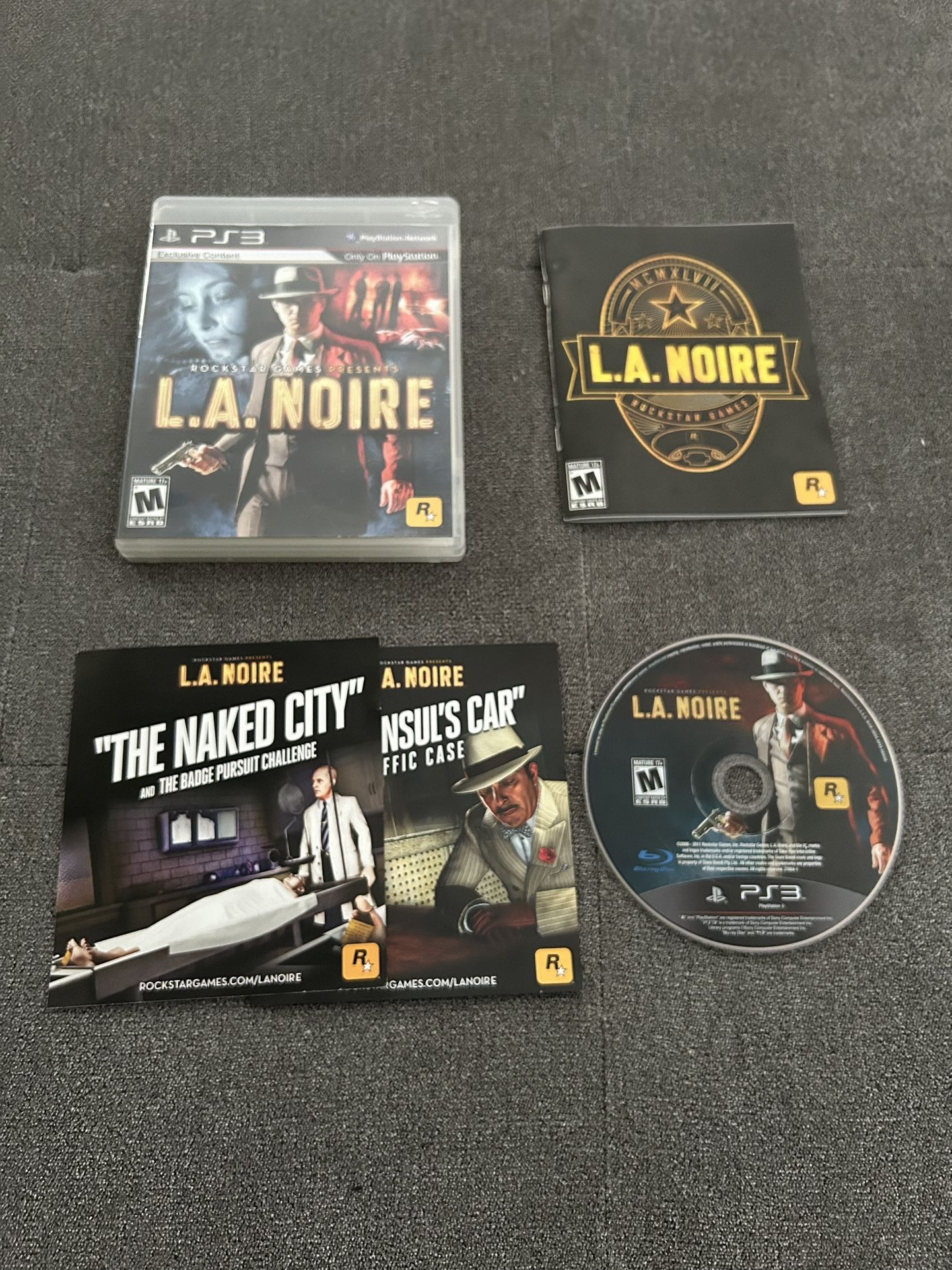 L.A. Noire Sony PlayStation 3 PS3
