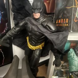 Batman Spiderman Blue Beetle figures $10 each