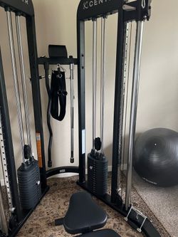 Cable weight machine
