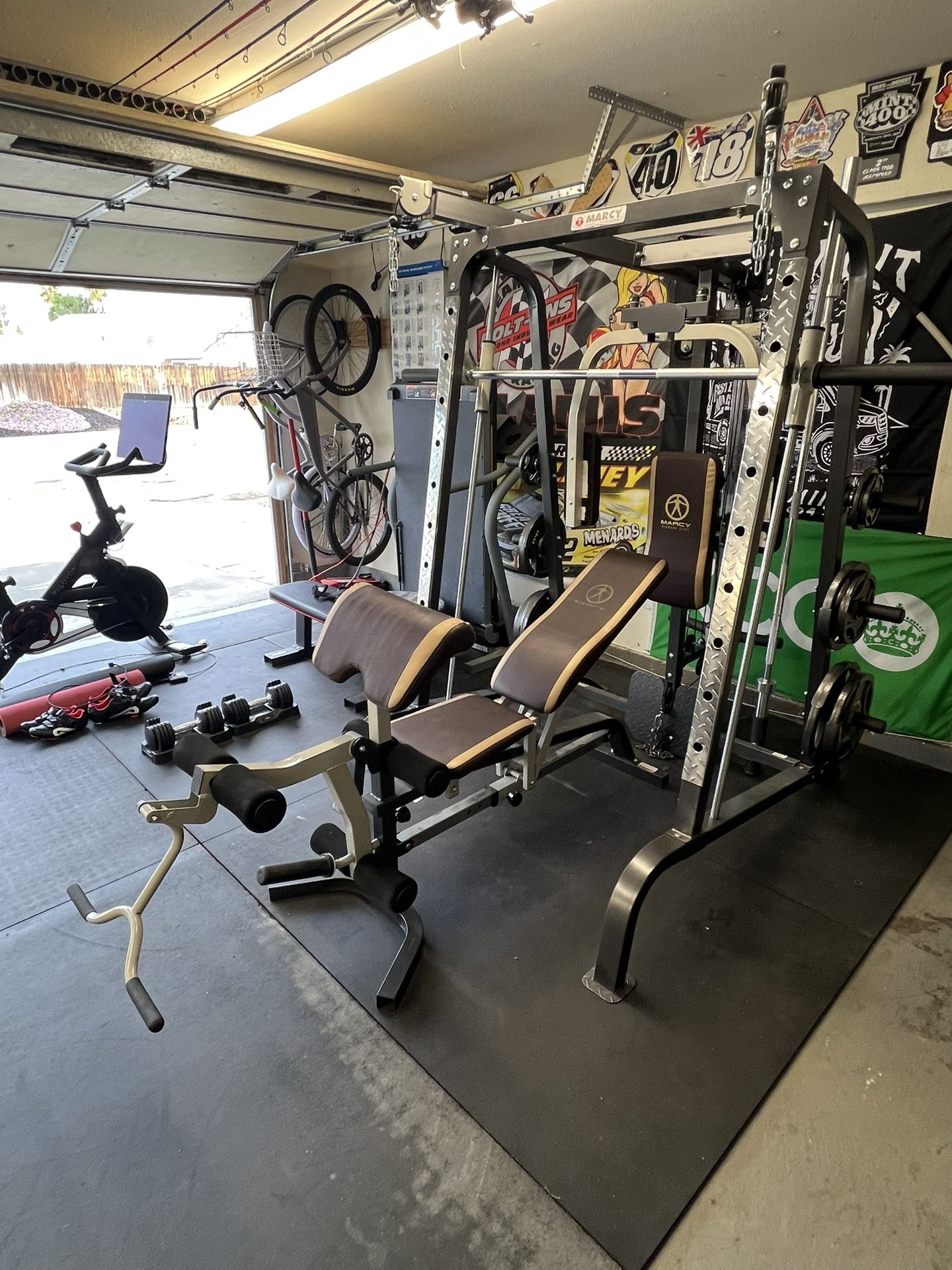 marcy md-9010g smith machine full body home gym